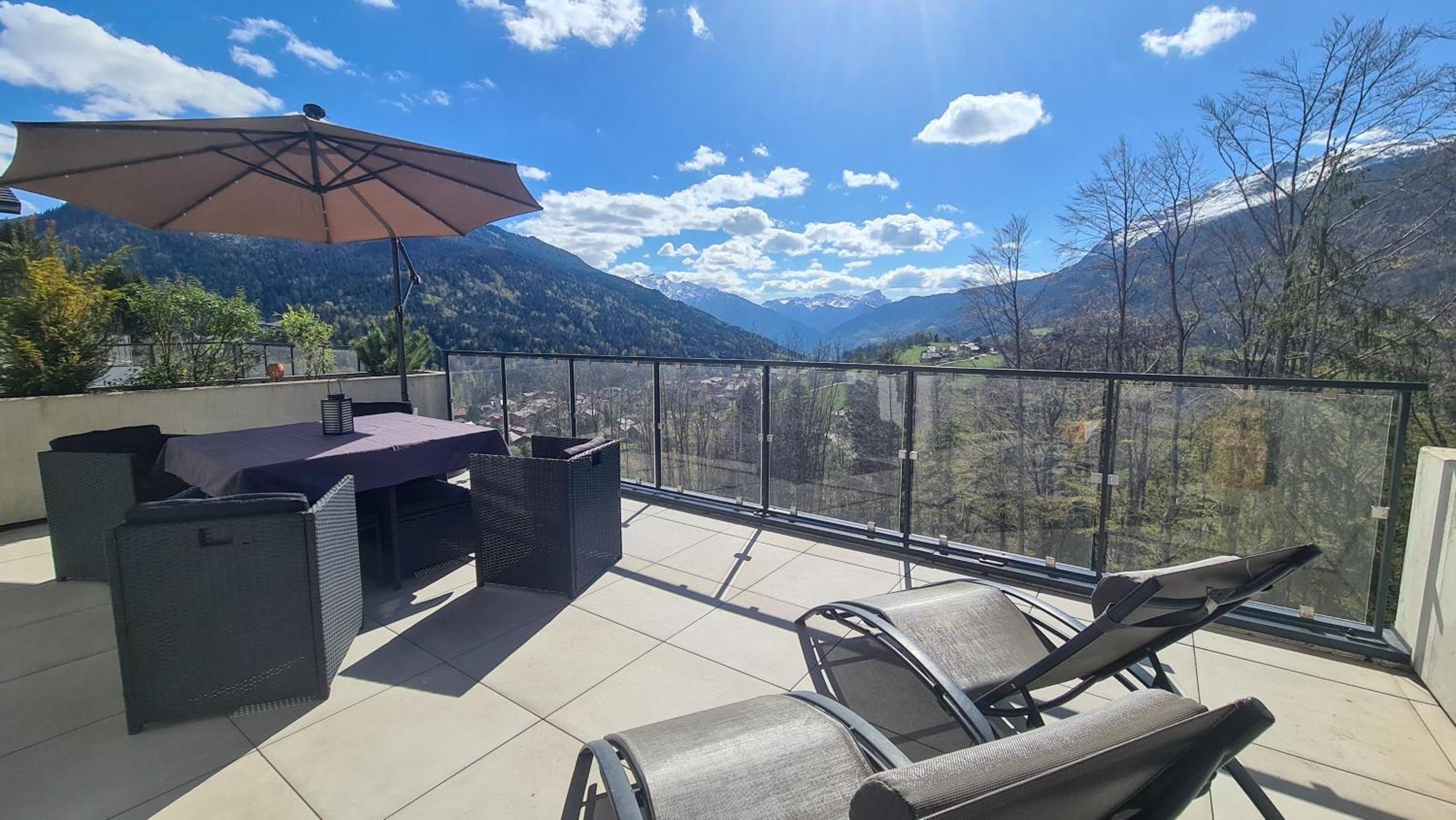 Appartement Le Berceau Des Aiguilles - Vue Montagne, Terrasse - Aravistour à Saint-Jean-de-Sixt Extérieur photo