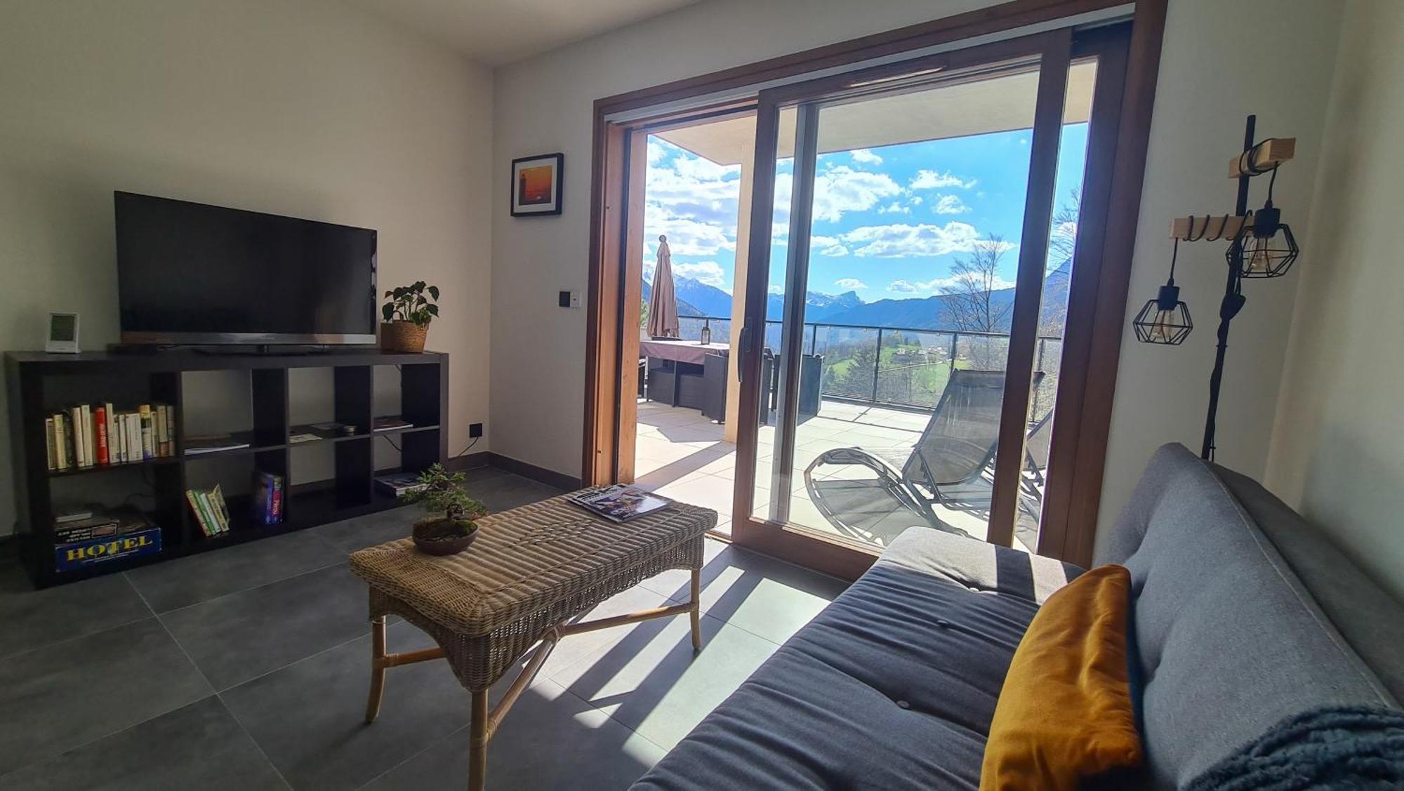 Appartement Le Berceau Des Aiguilles - Vue Montagne, Terrasse - Aravistour à Saint-Jean-de-Sixt Extérieur photo